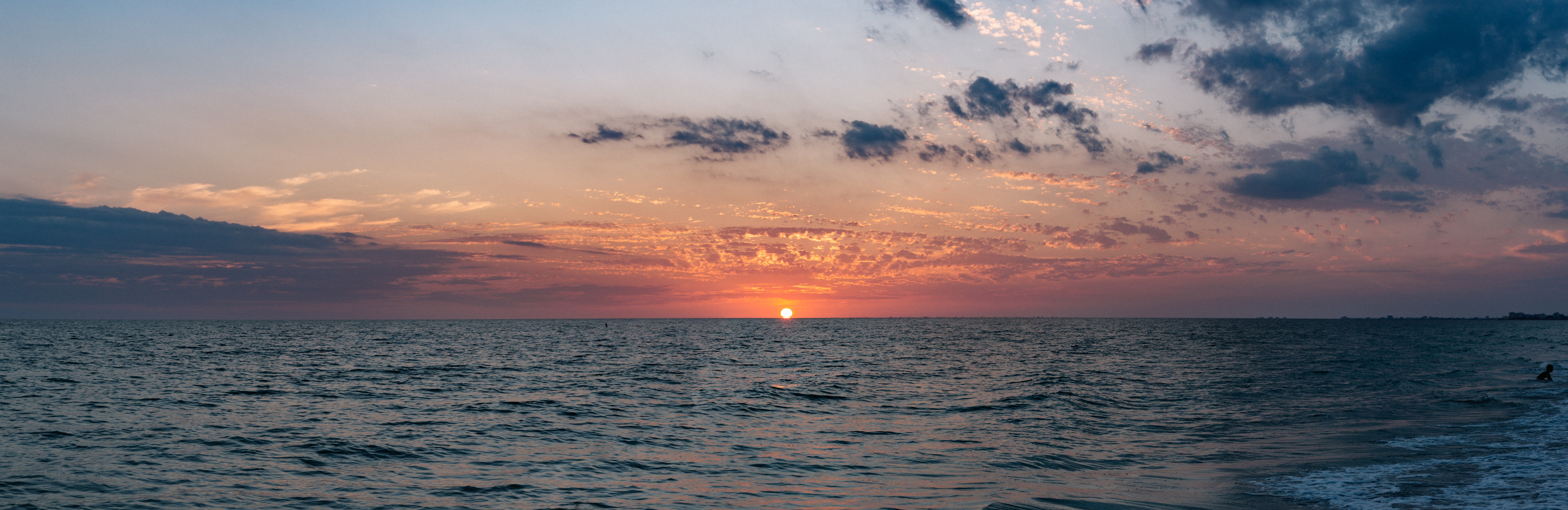 Ocean Sunset Stock Image